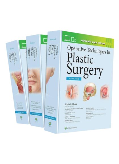 Operative Techniques in Plastic Surgery [3 Volume Set]