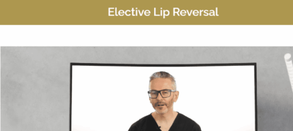 drtimpearce Elective Lip Reversal 2024
