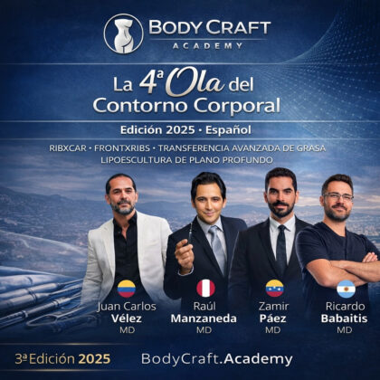 Body Craft Academy The 4th Wave of Body Countouring Third Edition 2025 Spanish